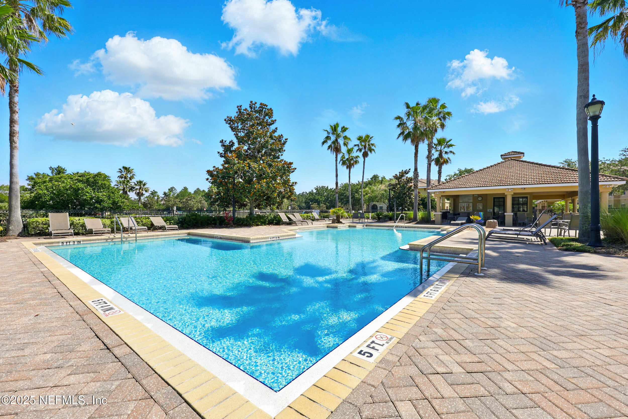210 Paseo Terraza, Unit 301 St. Augustine, FL 32095 - Photo 38 of 54 a view of a swimming pool with a patio