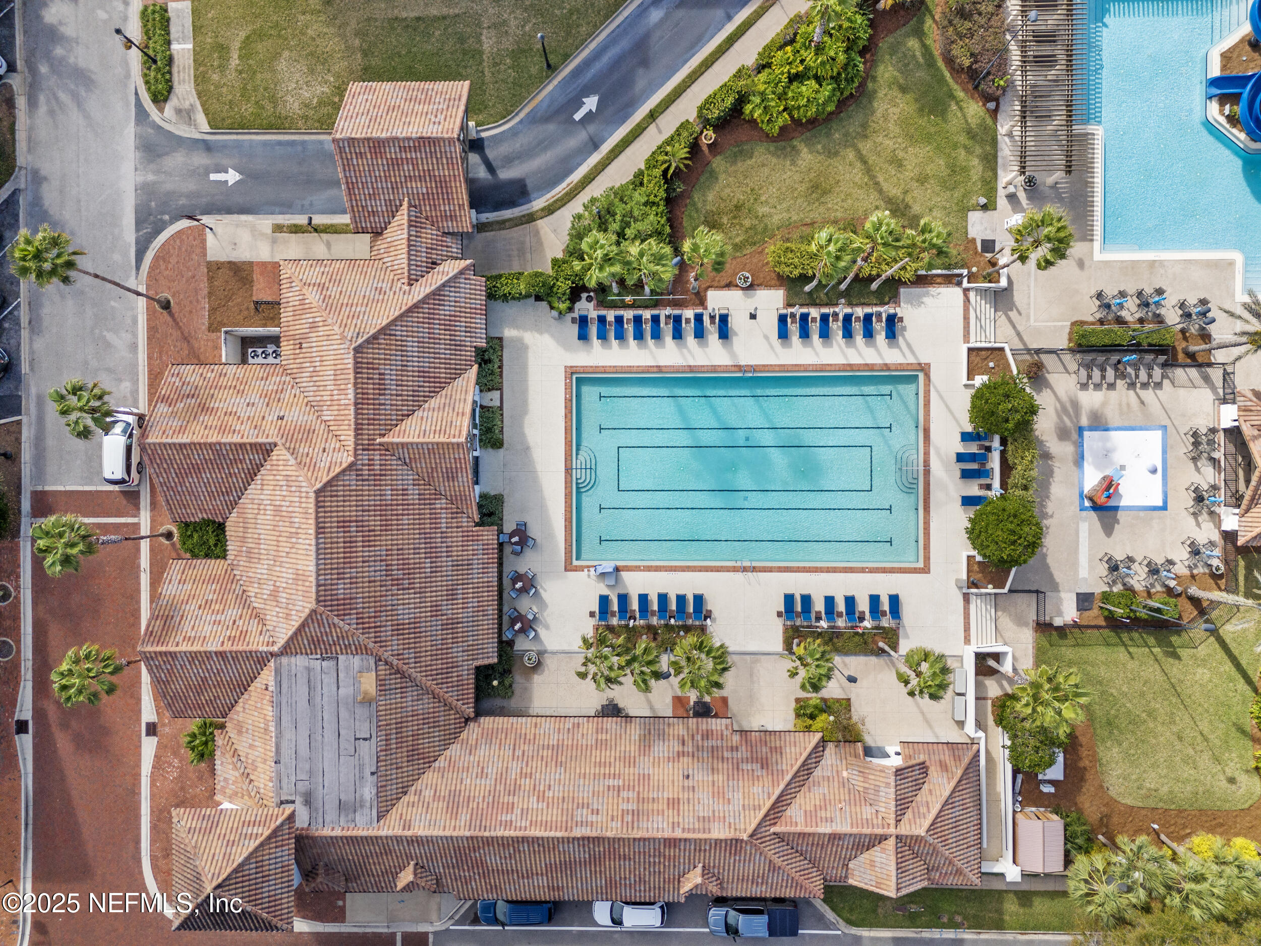 210 Paseo Terraza, Unit 301 St. Augustine, FL 32095 - Photo 47 of 54 an aerial view of a house with a garden