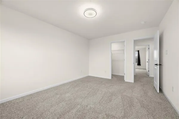 a view of empty room