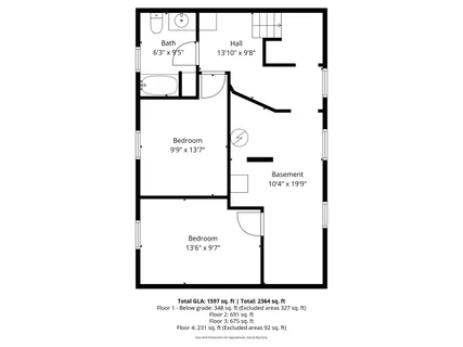 a picture of a wall with a white wall and a painting