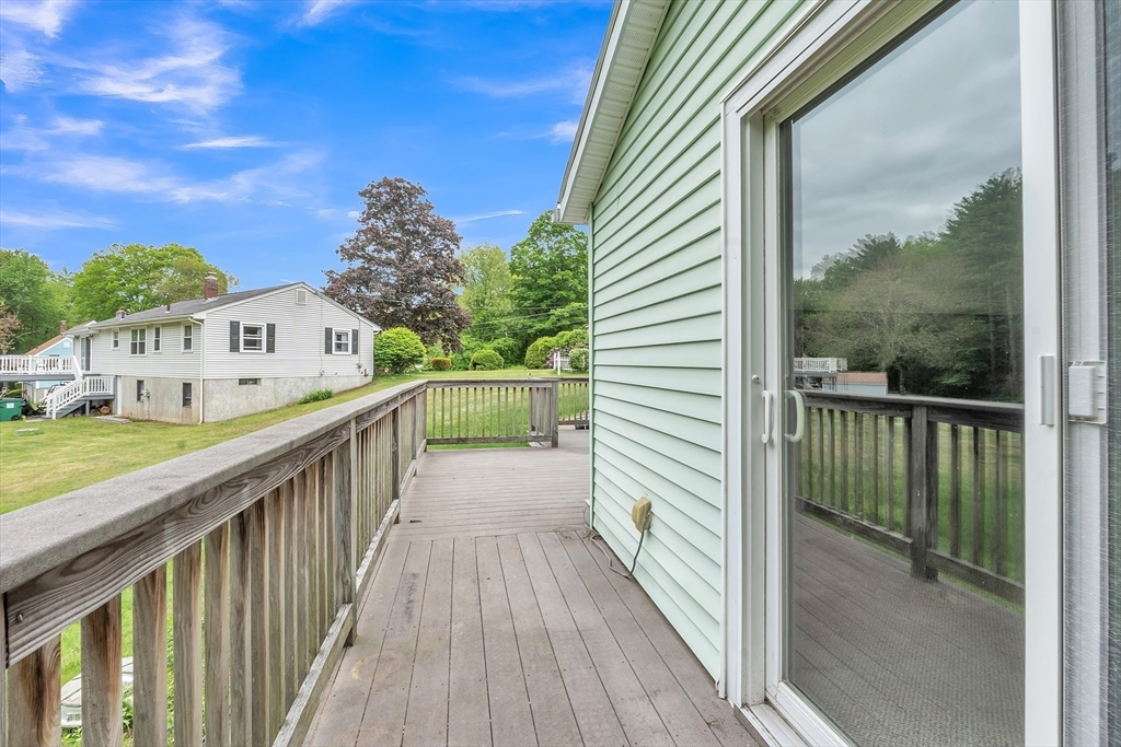 45 Alpine Drive Southbridge, MA 01550 - Photo 28 of 35 a view of balcony with wooden floor and fence