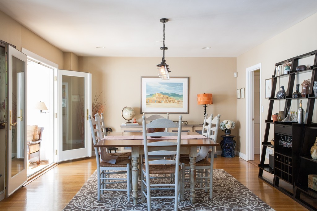 566 Newton Street Brookline, MA 02467 - Photo 1 of 30 a dining room with furniture and window