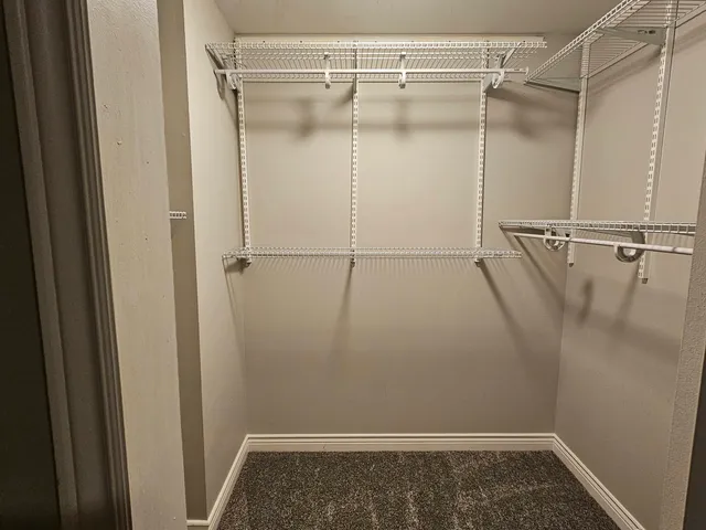 a view of walk in closet