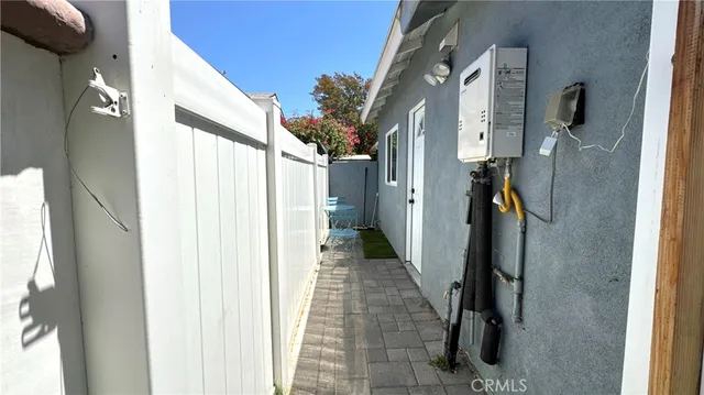 a view of a walk in closet