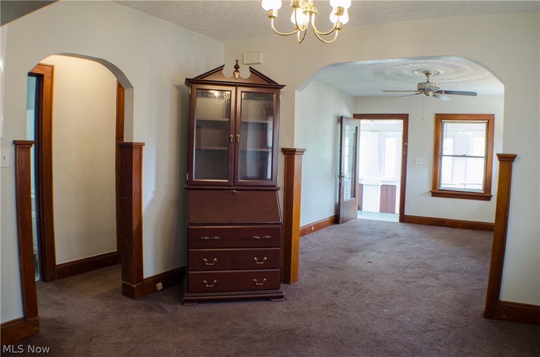 2324 Mogadore Road Akron, OH 44312 - Photo 8 of 26 Arched door ways and wood trim old world charm and details