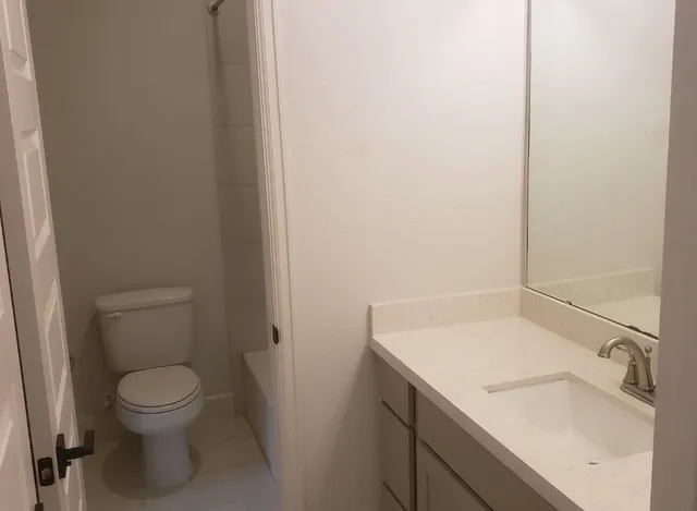 a house view with outdoor space