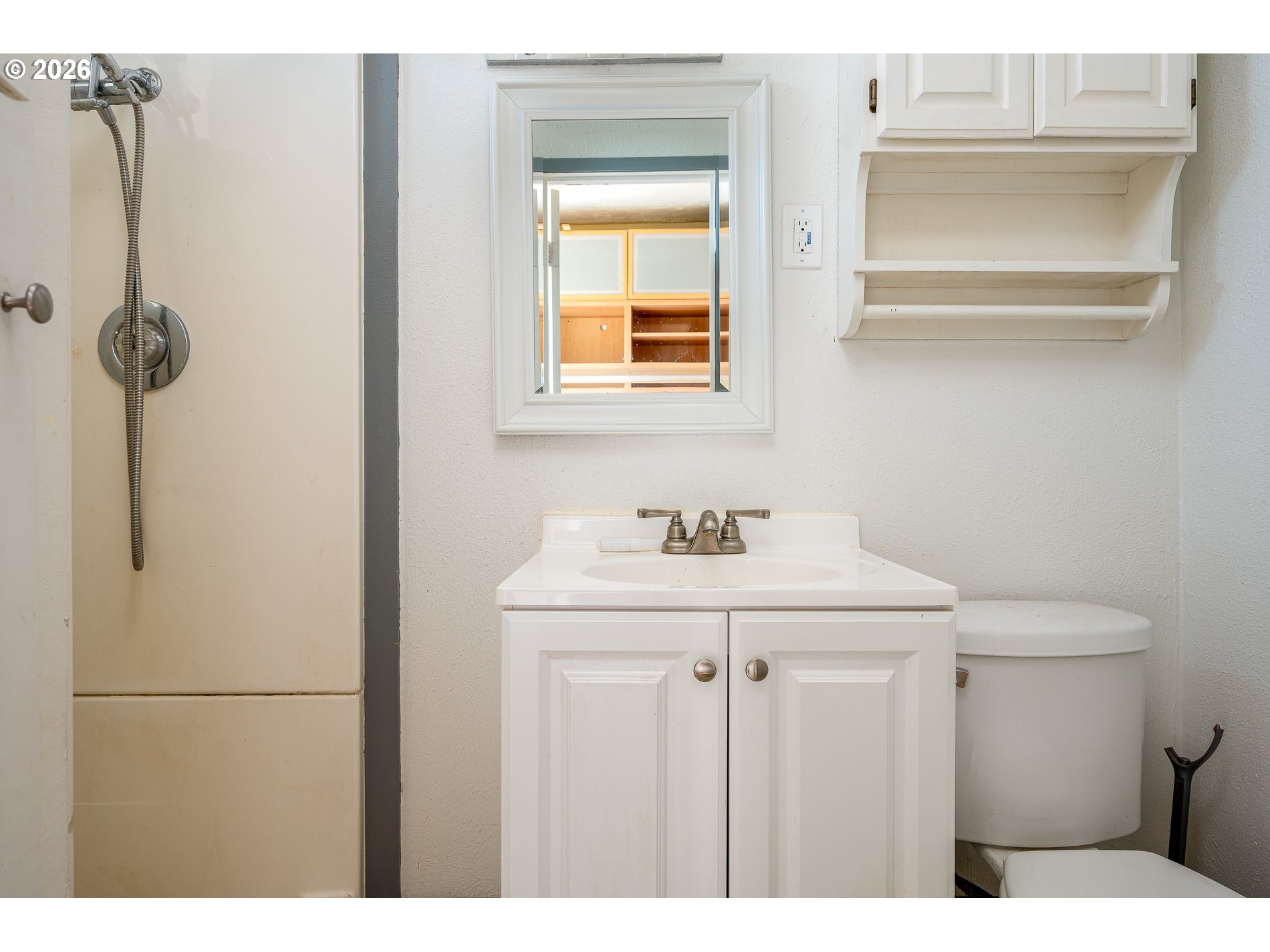 32404 Southeast Pipeline Road Gresham, OR 97080 - Photo 27 of 48 a bathroom with a sink a toilet and mirror