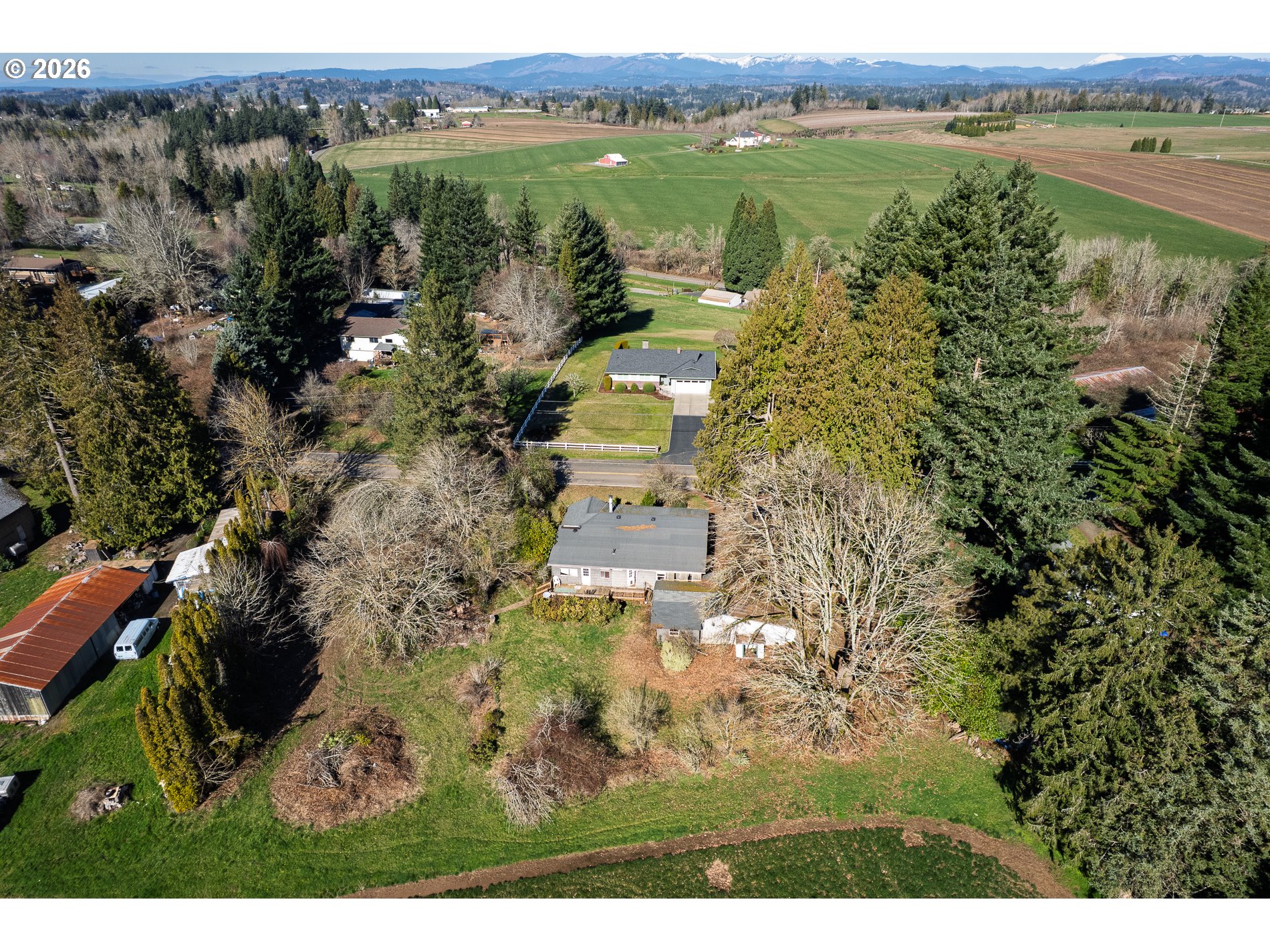 32404 Southeast Pipeline Road Gresham, OR 97080 - Photo 33 of 48 an aerial view of lake residential house with outdoor space