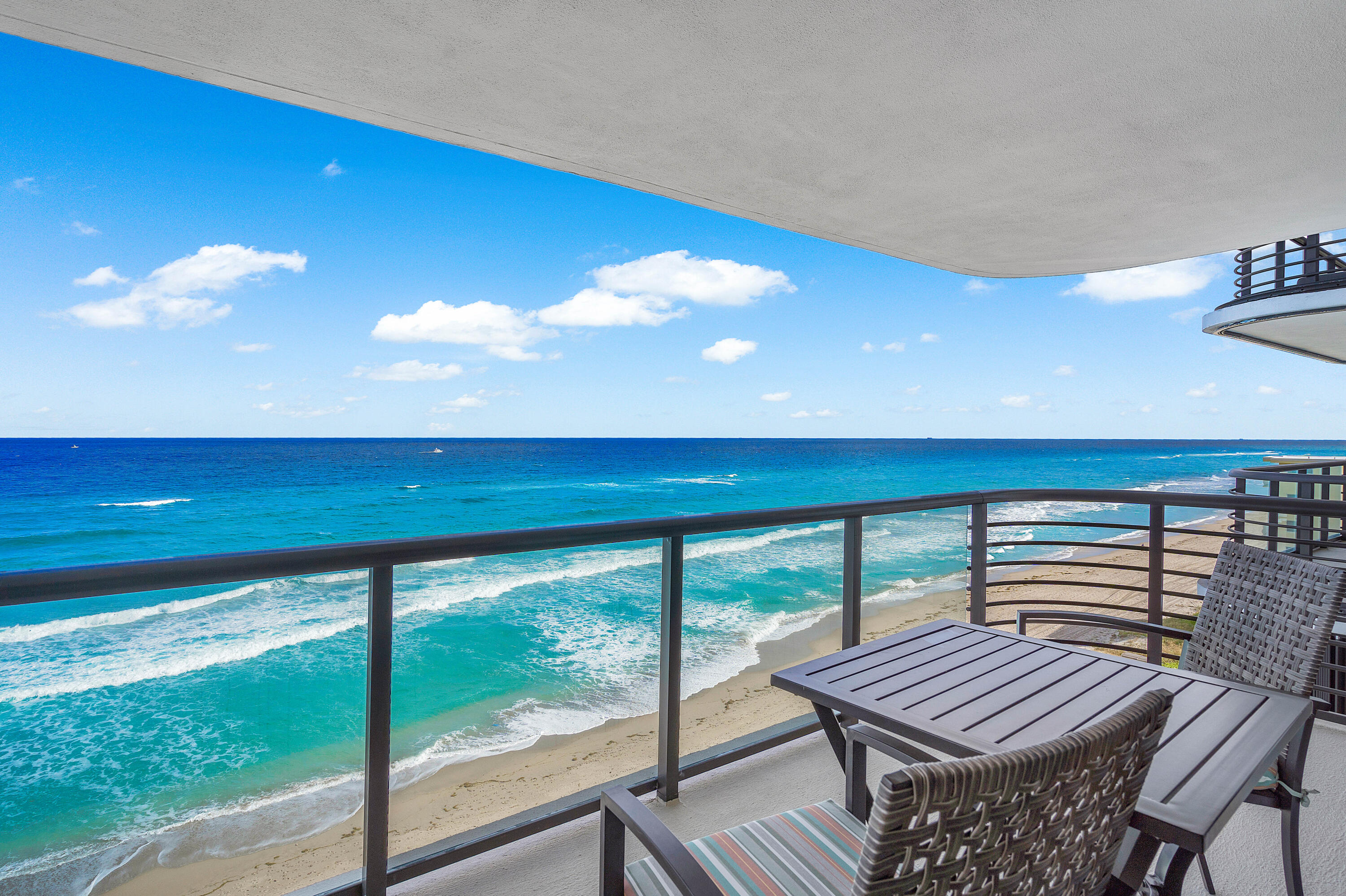 250 South Ocean Boulevard, Unit 7E Boca Raton, FL 33432 - Photo 15 of 45 a view of a city from a balcony