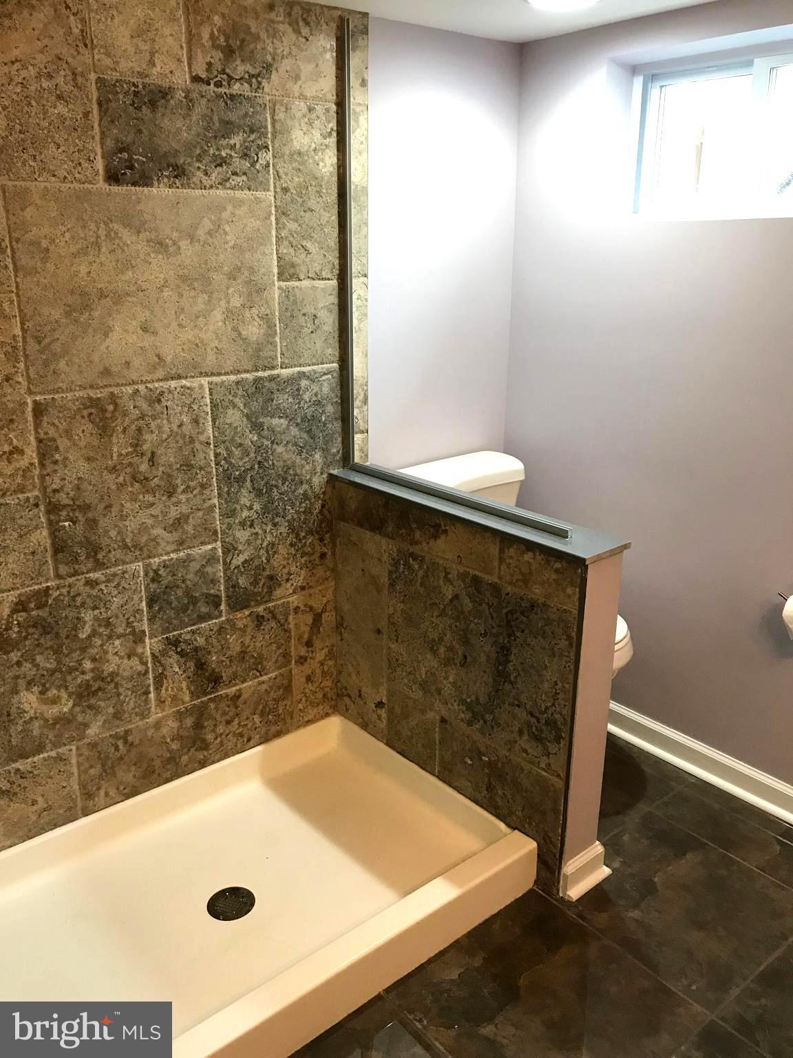 365 Townsend Road Baltimore, MD 21221 - Photo 23 of 29 Ceramic Tile Shower Surround - Lower Level Bath