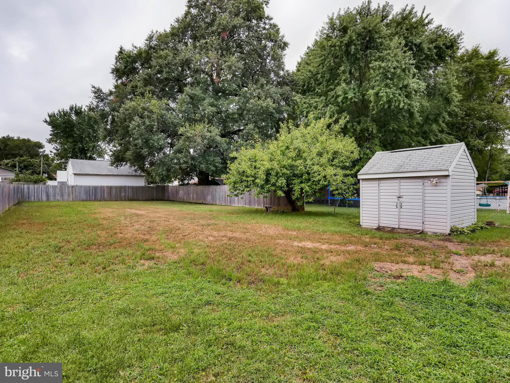 365 Townsend Road Baltimore, MD 21221 - Photo 28 of 29 Fenced Rear Yard- Shed For Storage