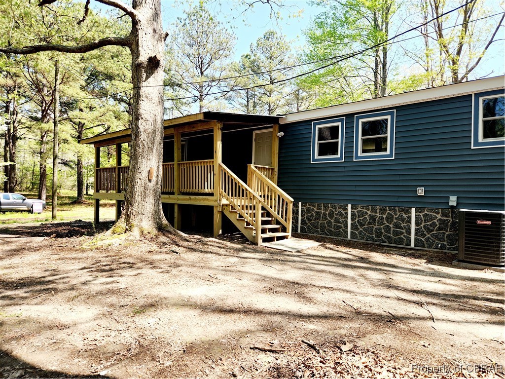 10766 Figg Shop Road Gloucester, VA 23061 - Photo 23 of 24 Covered Rear Deck