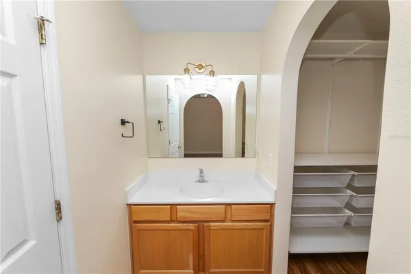 a close view of utility room