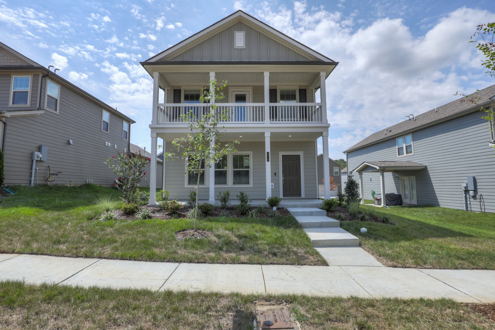 3546 Four Leaf Way Antioch, TN 37013 - Photo 4 of 35 a front view of a house with a yard