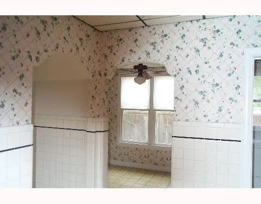 a view of a fireplace