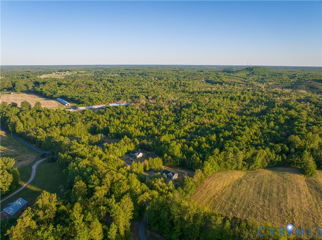 0 Poorhouse Road Green Bay, VA 23942 - Photo 19 of 24 an aerial view of residential houses with outdoor space and trees