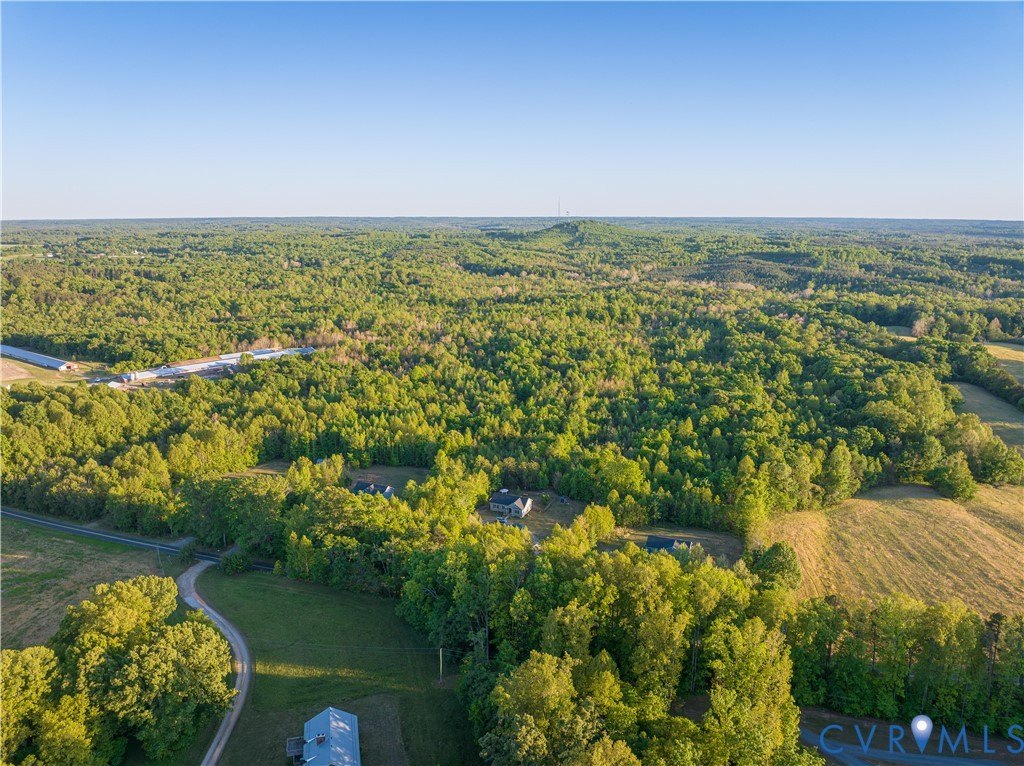 0 Poorhouse Road Green Bay, VA 23942 - Photo 20 of 24 an aerial view of a city with lots of residential buildings and lake view