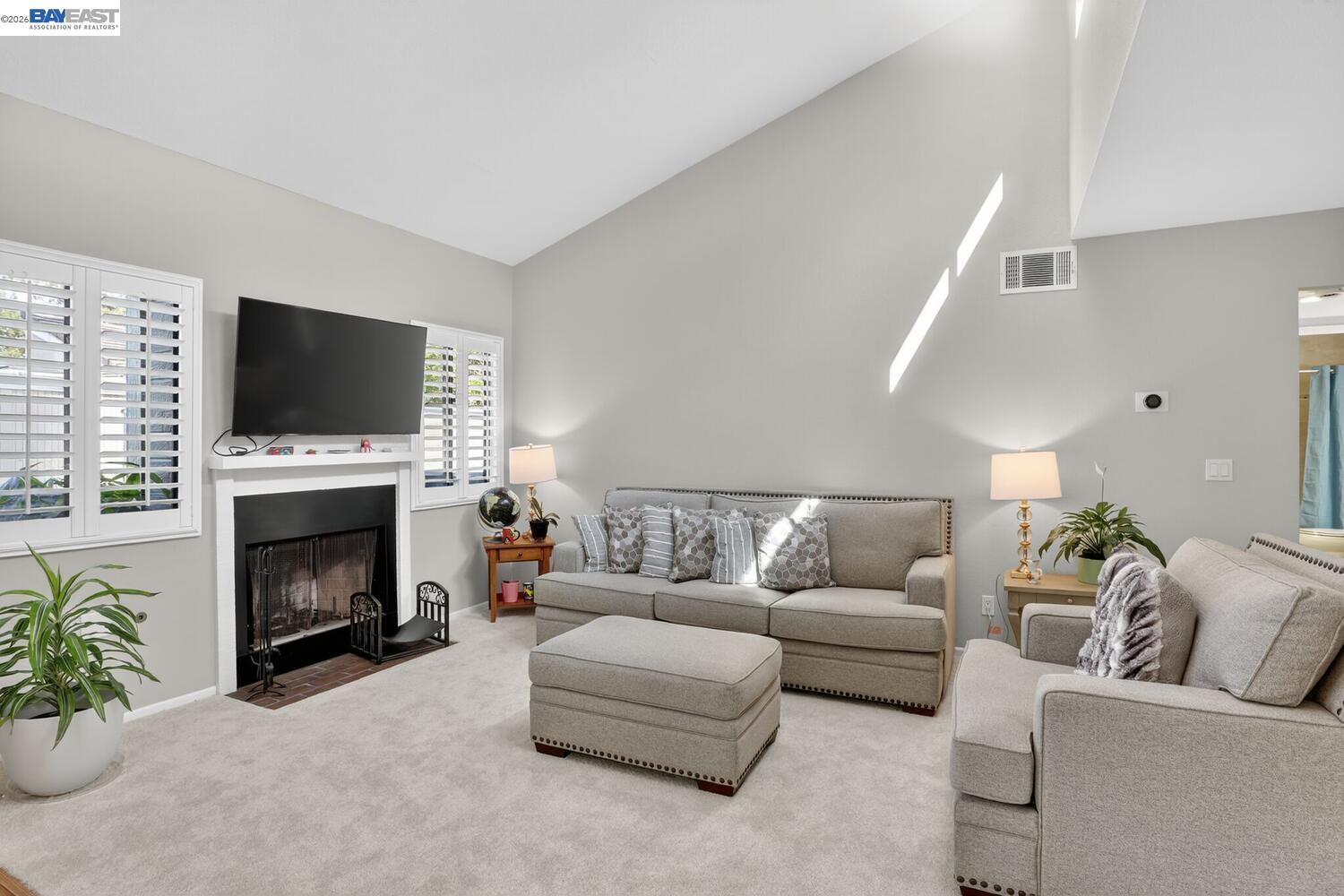 218 Apollo, Unit 3 Hercules, CA 94547 - Photo 1 of 36 Featuring vaulted ceilings, new carpet, gas fireplace, and plantation shutters.