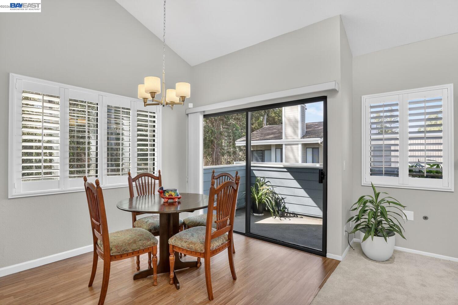 218 Apollo, Unit 3 Hercules, CA 94547 - Photo 10 of 36 Light laminate floors, plantation shutters and private balcony.