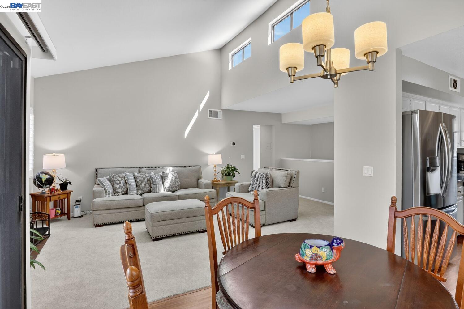 218 Apollo, Unit 3 Hercules, CA 94547 - Photo 11 of 36 View of the living room from the dining area.