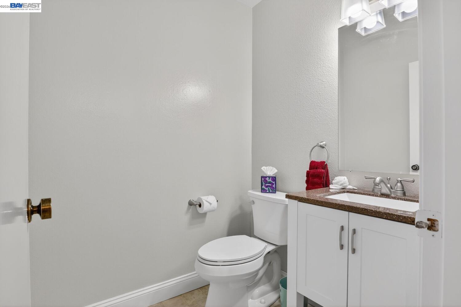 218 Apollo, Unit 3 Hercules, CA 94547 - Photo 23 of 36 Half Bath toilet and vanity.