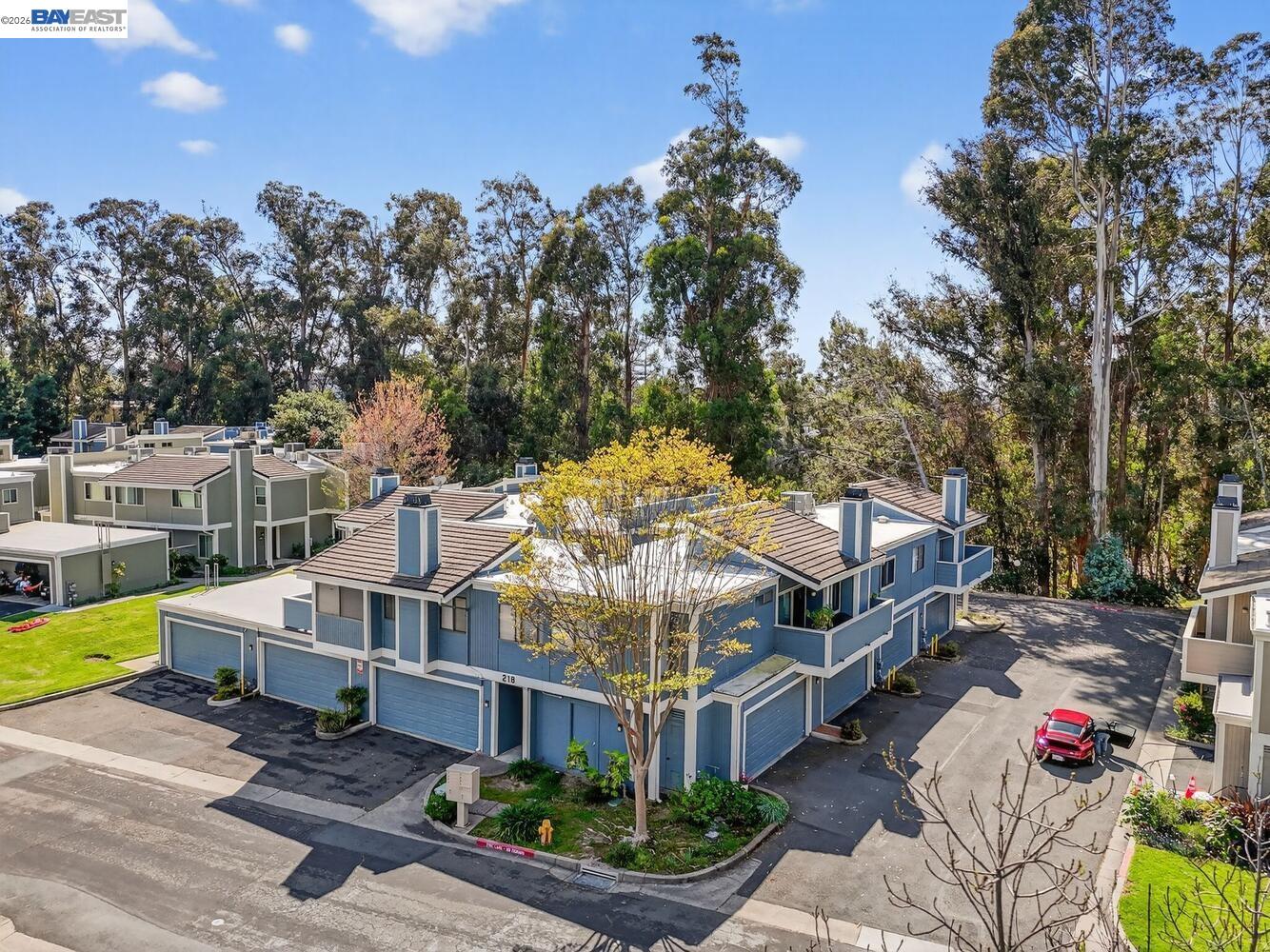 218 Apollo, Unit 3 Hercules, CA 94547 - Photo 30 of 36 Drone shot of the building complex.
