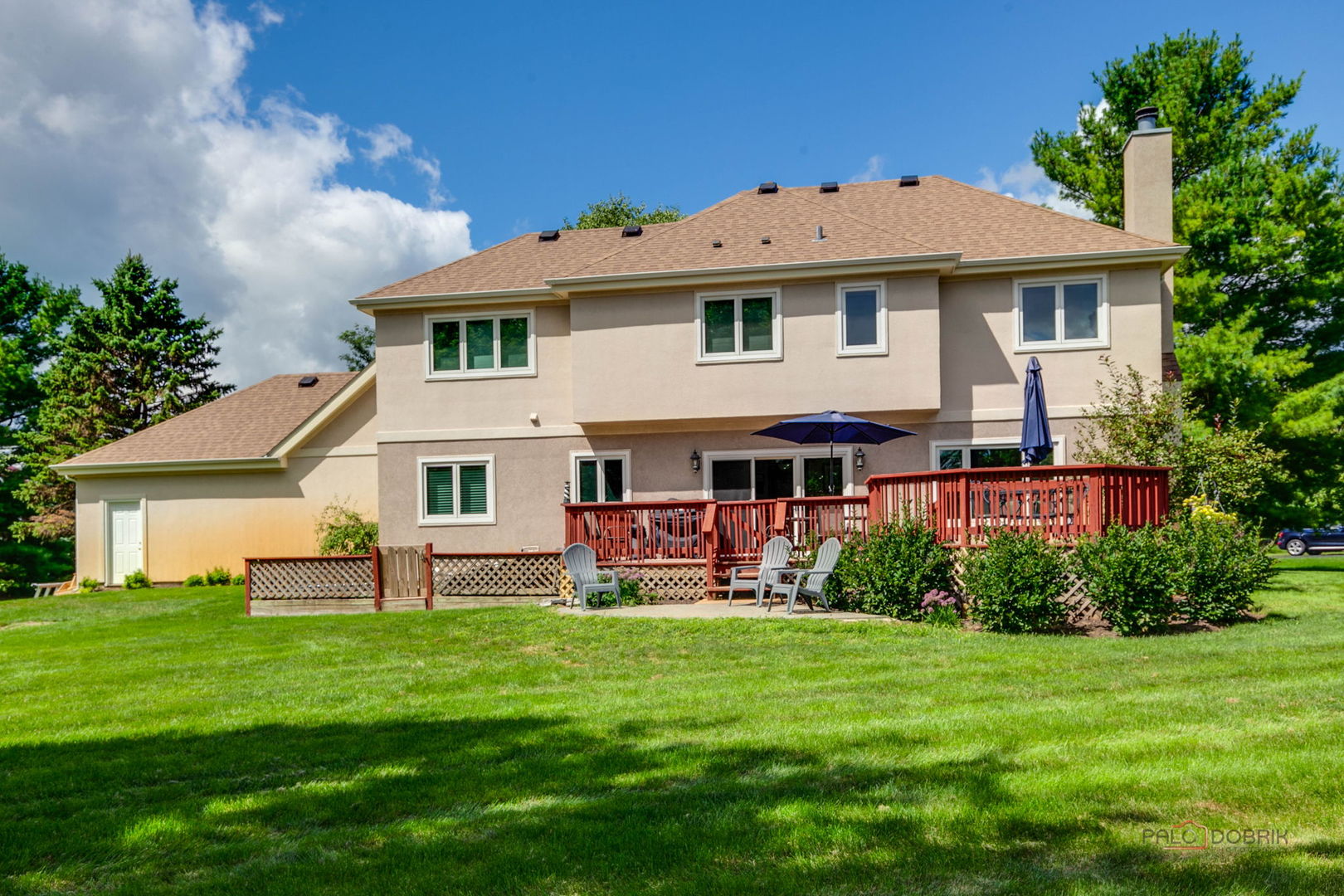 3313 Ridge Road Spring Grove, IL 60081 - Photo 41 of 49 a front view of a house with a yard and green space