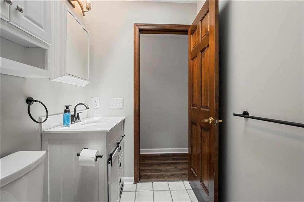 210 Arner Road Freeport, PA 16229 - Photo 20 of 40 a bathroom with a sink and mirror