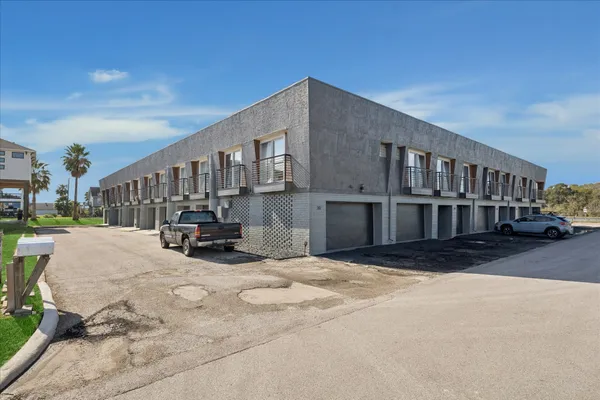 a view of a house with roof deck