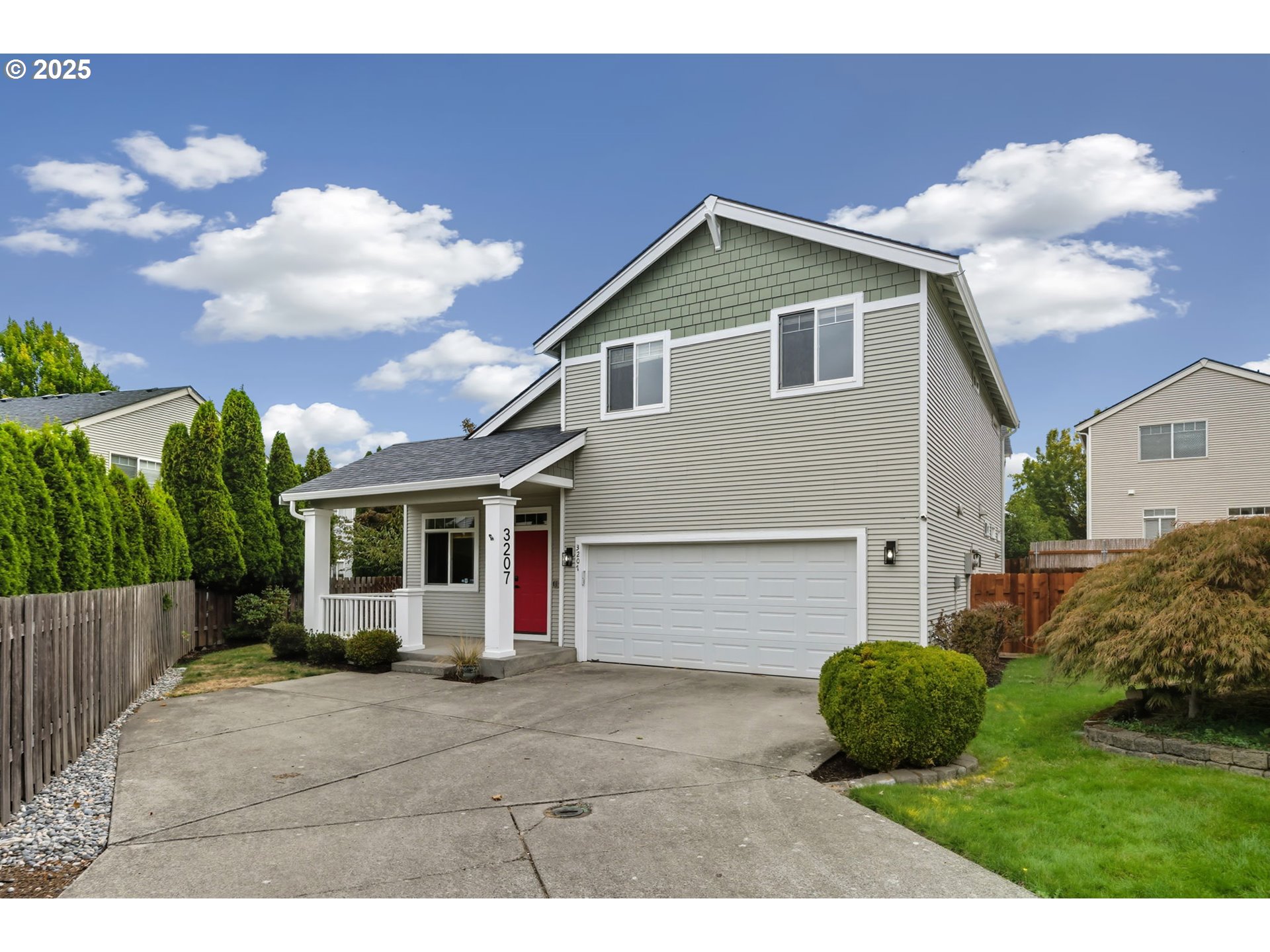 3207 Southeast 194th Court Camas, WA 98607 - Photo 38 of 41 a view of a house with yard and a garden