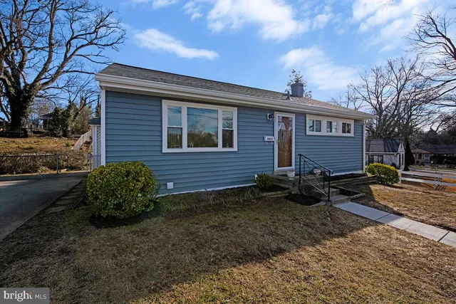 a backyard of a house