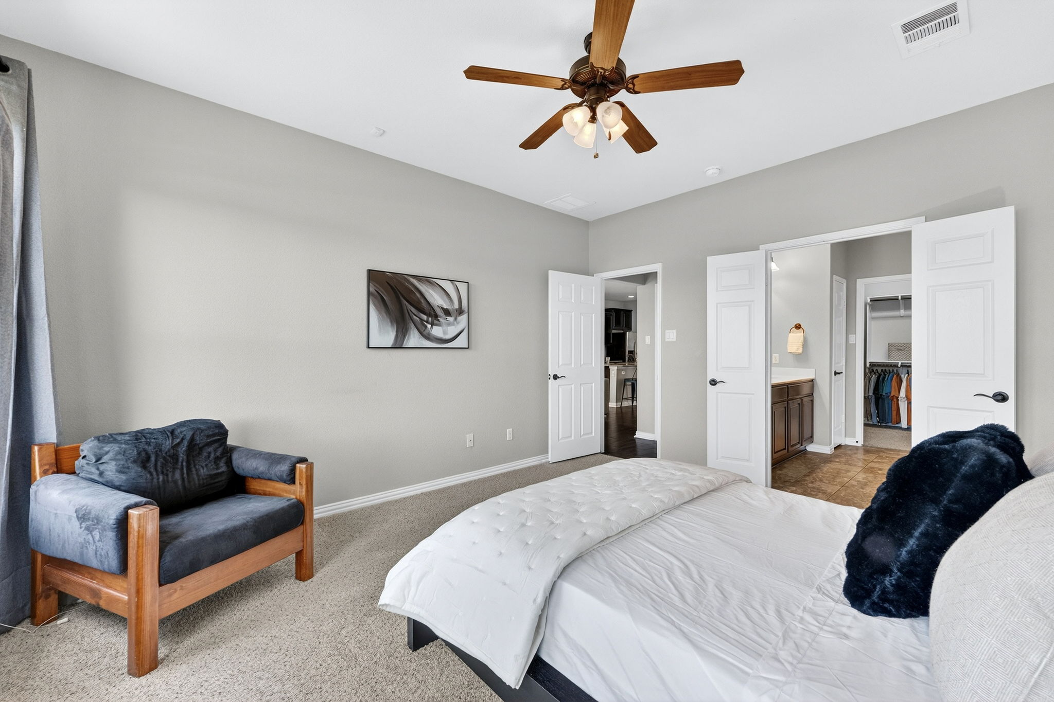 9932 Wading Pool Path Austin, TX 78748 - Photo 15 of 28 With plush carpeting underfoot and enough room for a private reading corner, it’s the ultimate place to decompress.