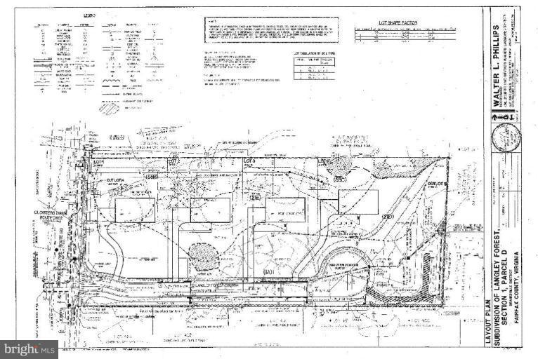6818 Georgetown Pike McLean, VA 22101 - Photo 4 of 6 Plat #1
