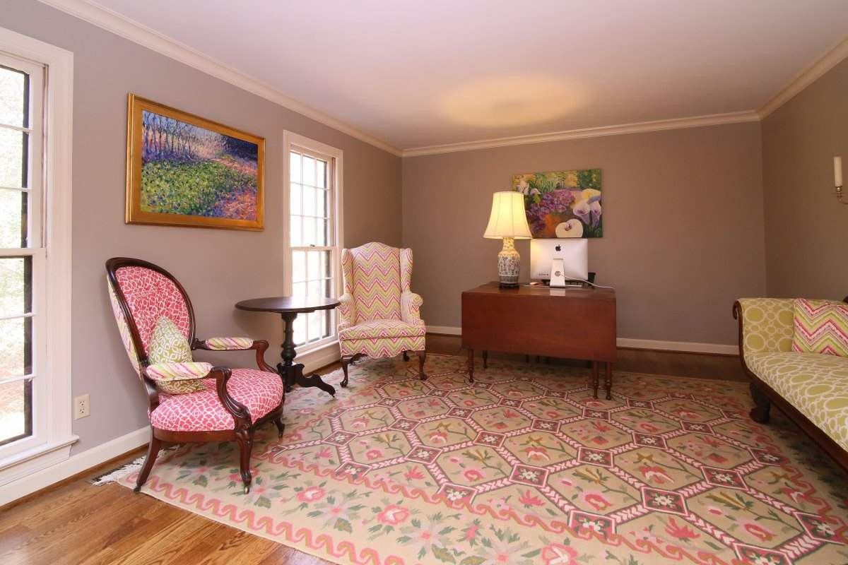 12704 Raven Ridge Road Raleigh, NC 27614 - Photo 9 of 24 Cozy office/living room