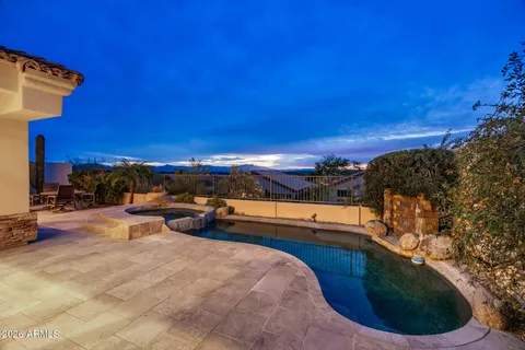 a view of a house with a outdoor space