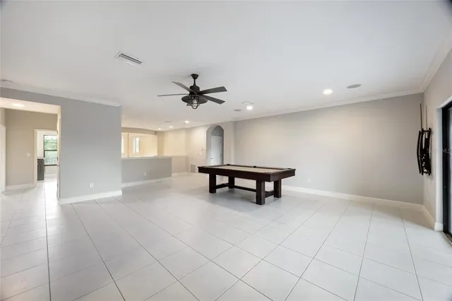 a room with furniture and window