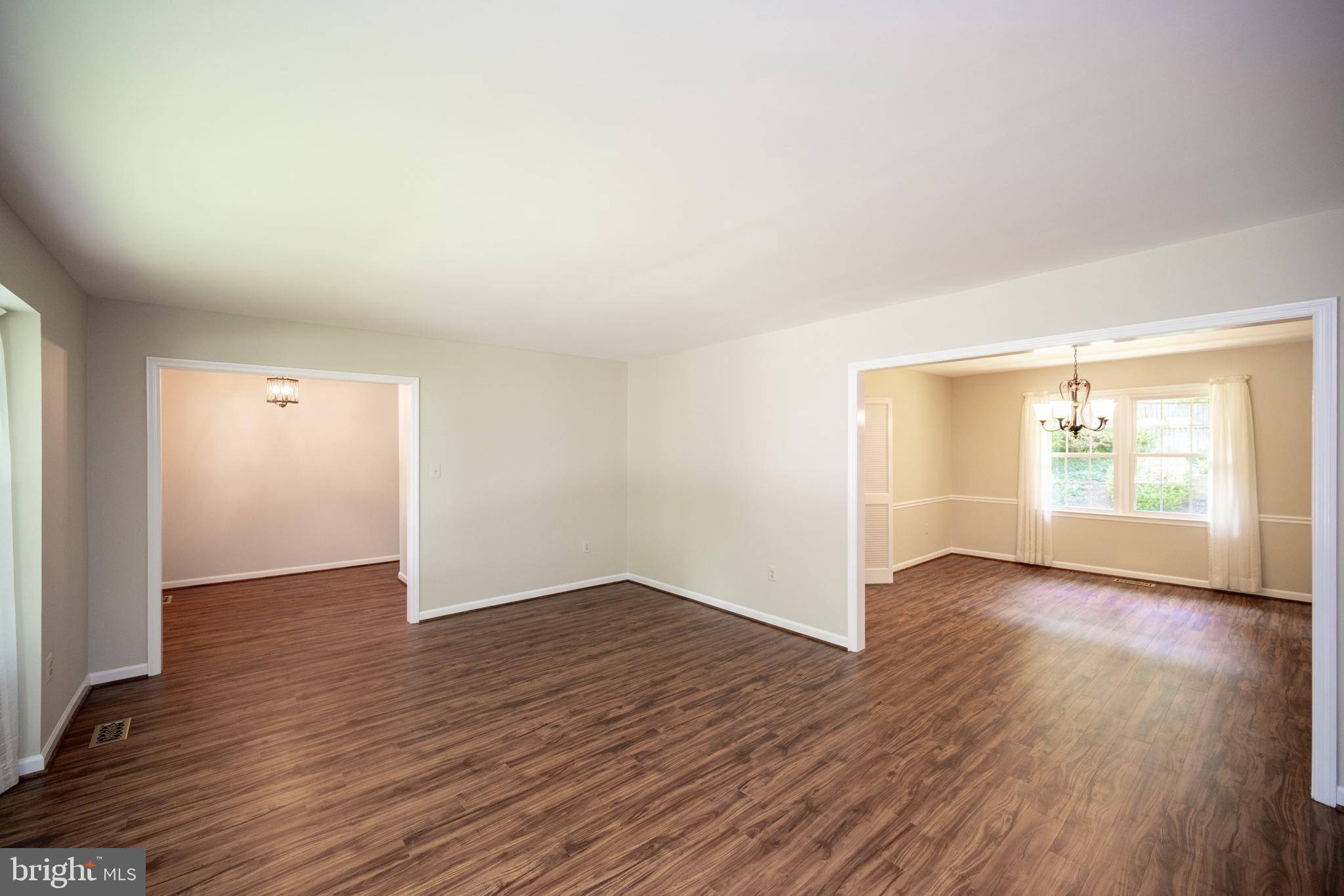 4533 Gilbertson Road Fairfax, VA 22032 - Photo 18 of 56 Living Room connects to formal dining room
