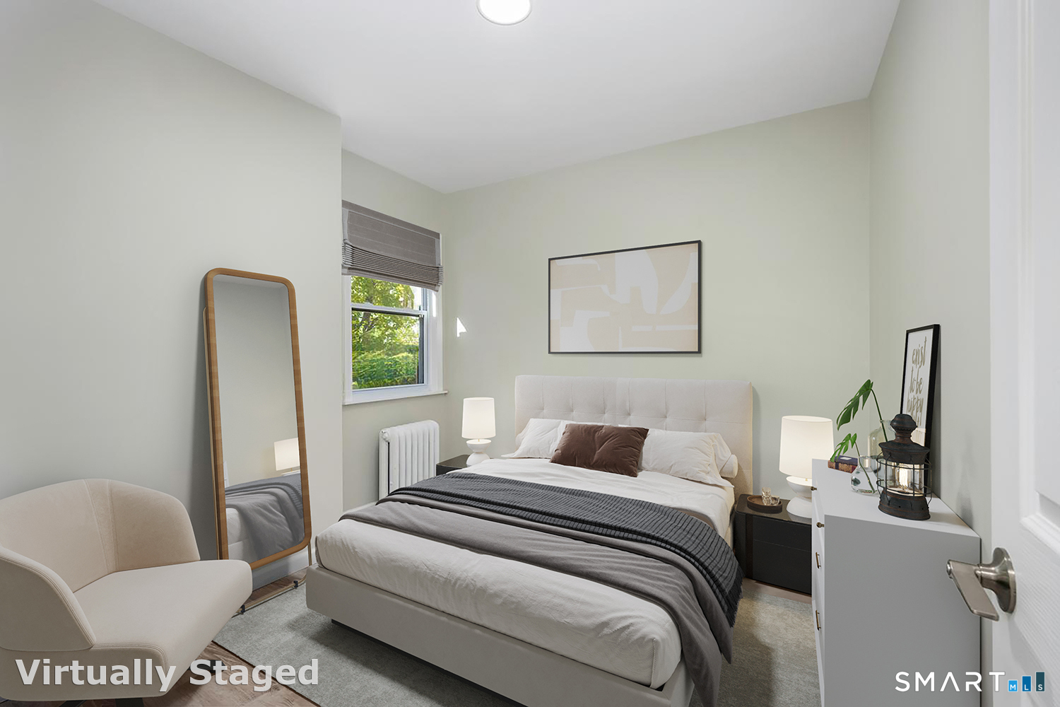 1040 Connecticut Avenue Bridgeport, CT 06607 - Photo 10 of 24 This is the larger of the two bedrooms in the unit. You can imagine your own furniture in the room or you can get ideas to work with!