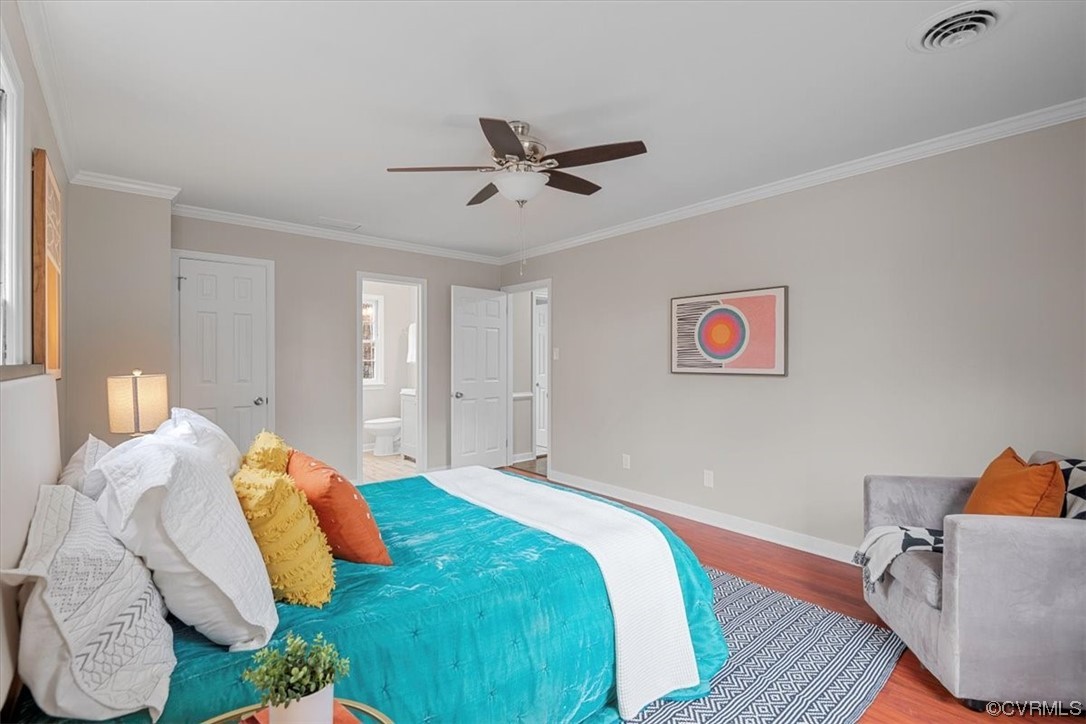 4606 Brookridge Road Chesterfield, VA 23832 - Photo 29 of 48 a bed room with a bed and a couch