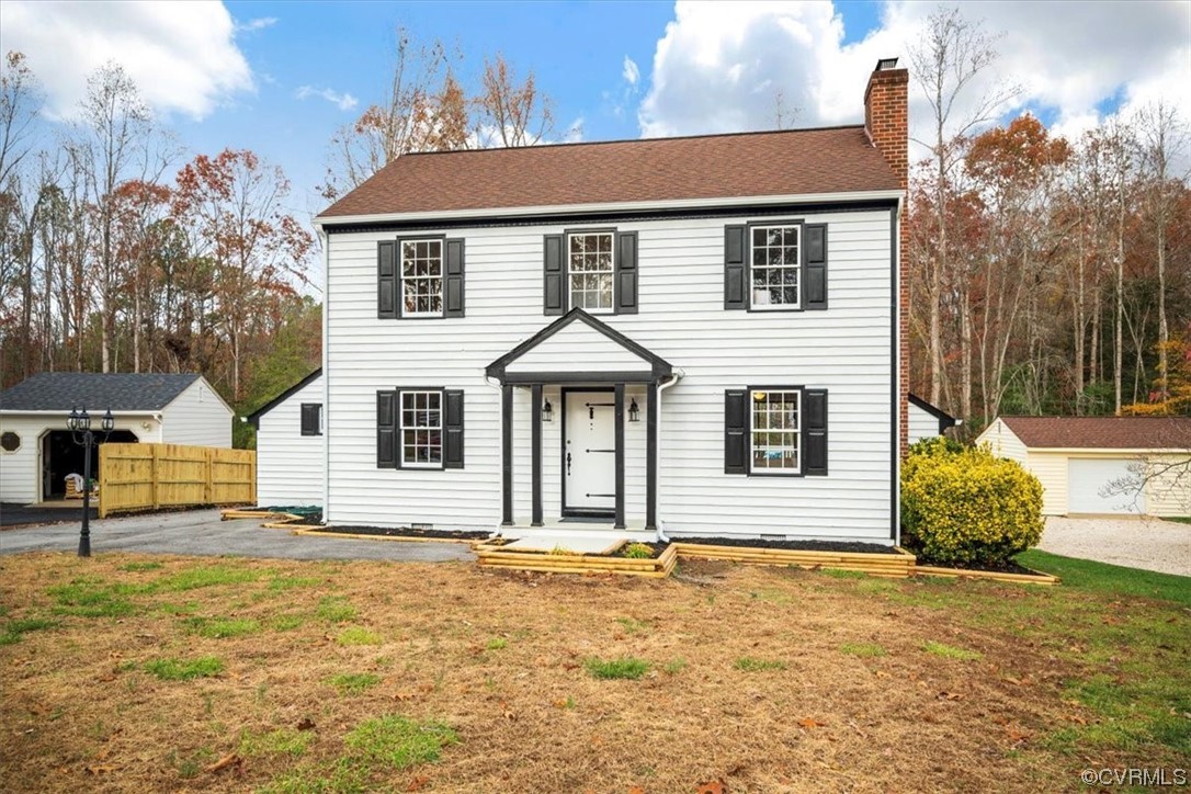 4606 Brookridge Road Chesterfield, VA 23832 - Photo 42 of 48 a front view of a house with a yard