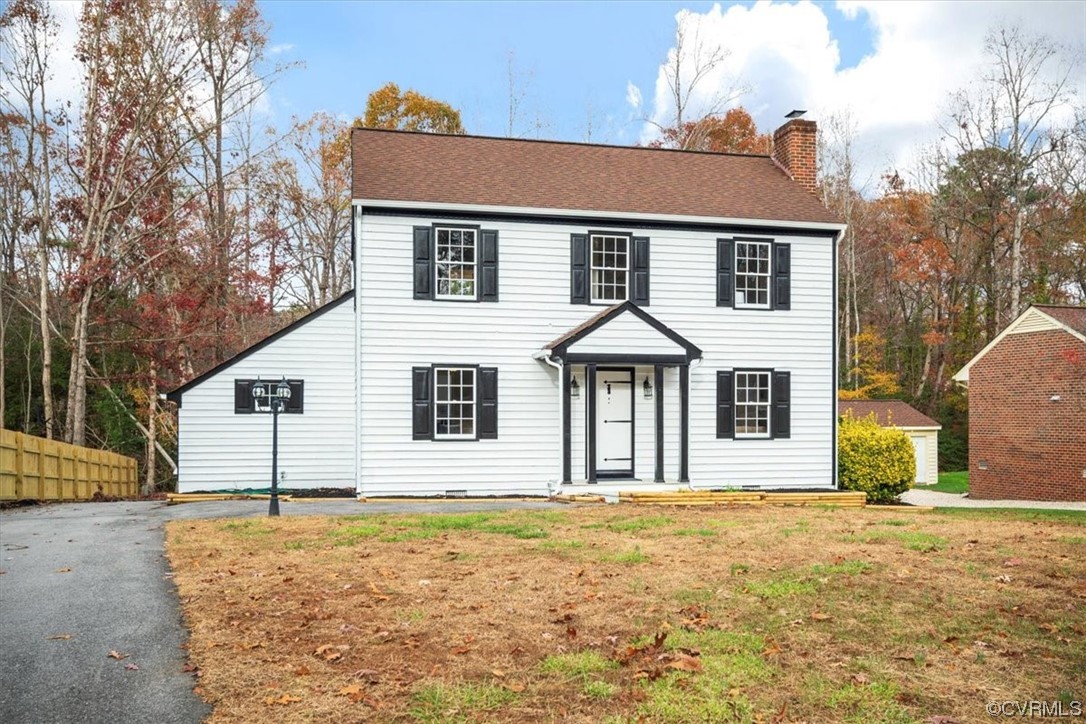 4606 Brookridge Road Chesterfield, VA 23832 - Photo 43 of 48 a front view of a house with a yard