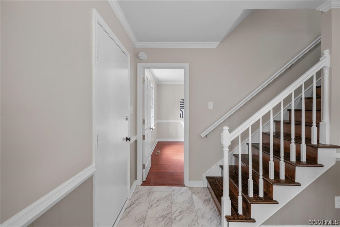 4606 Brookridge Road Chesterfield, VA 23832 - Photo 8 of 48 a view of entryway with wooden floor