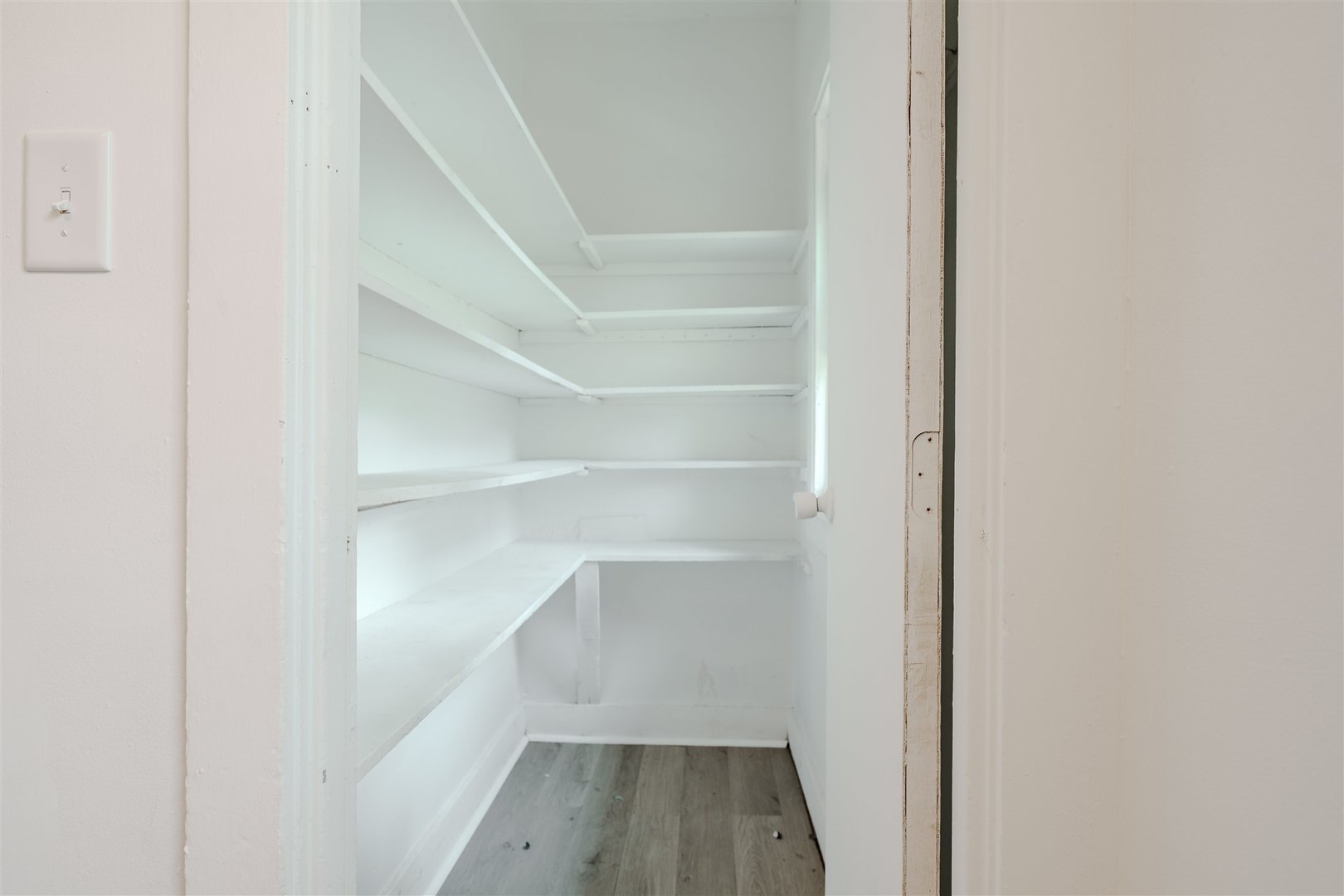 804 North Walnut Street Pontiac, IL 61764 - Photo 13 of 36 a view of walk in closet with empty racks