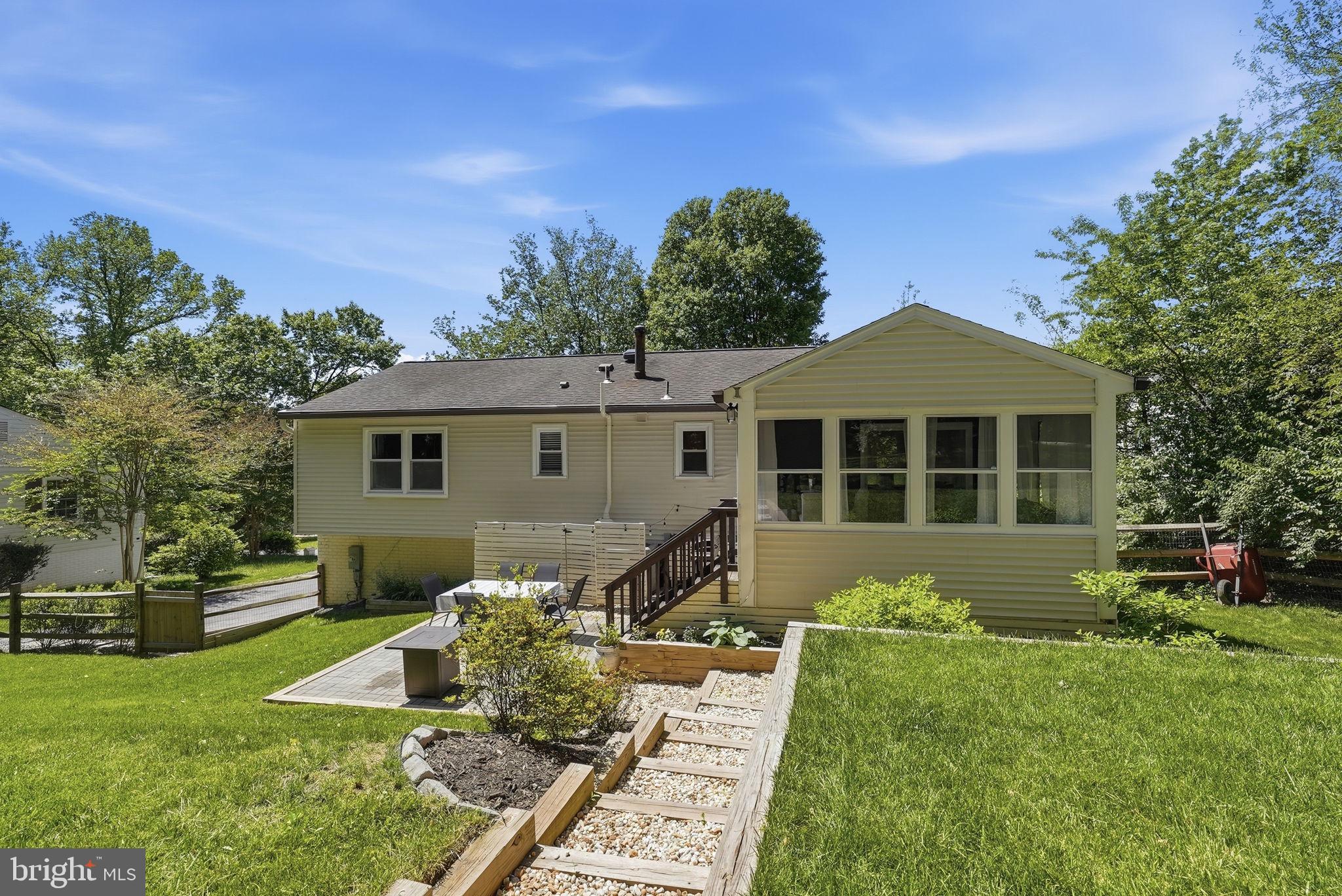 1811 Cranberry Lane Reston, VA 20191 - Photo 29 of 36 Charming Backyard With Lush Greenery