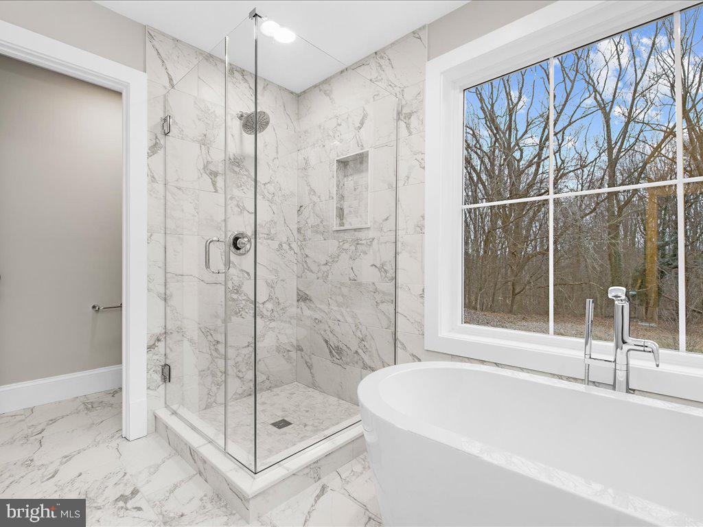 16201 Swanson Road Upper Marlboro, MD 20774 - Photo 51 of 67 Walk-in Shower w/floor to ceiling tile