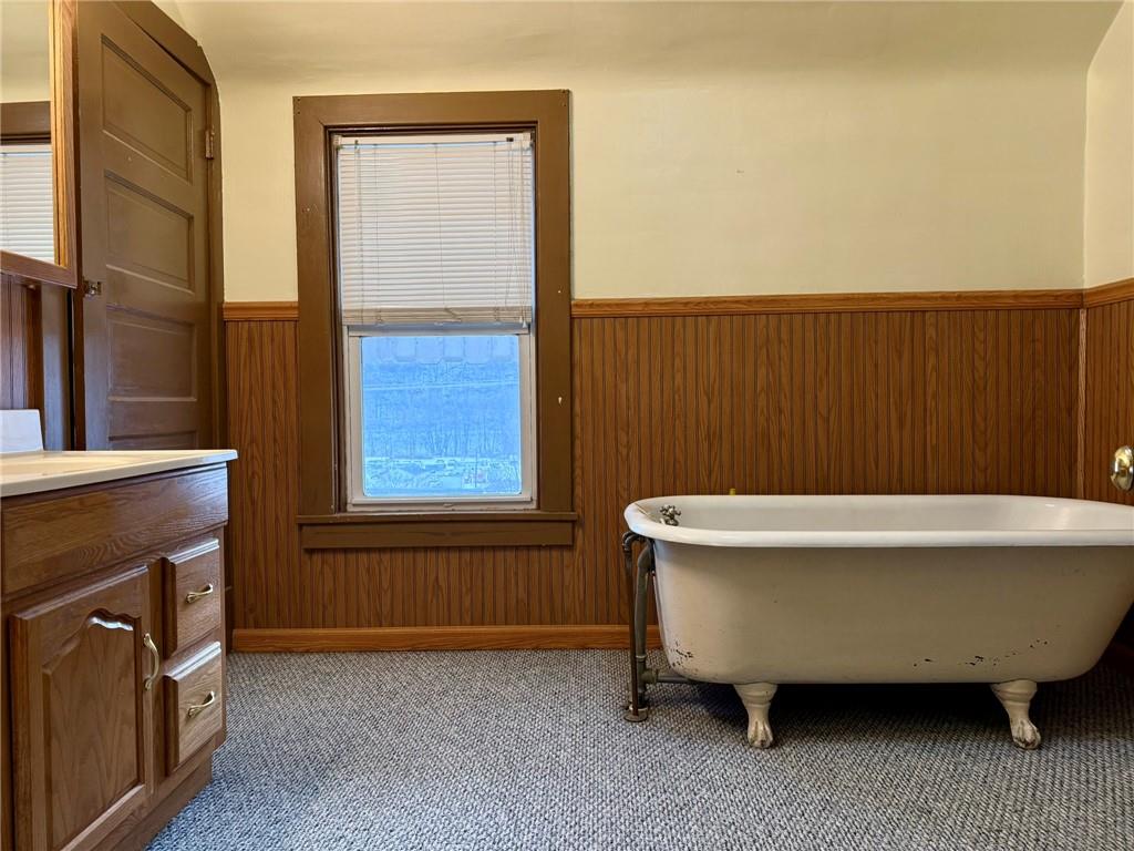 1126 Penn Avenue Vandergrift, PA 15690 - Photo 16 of 24 a bathroom with a bathtub and shower