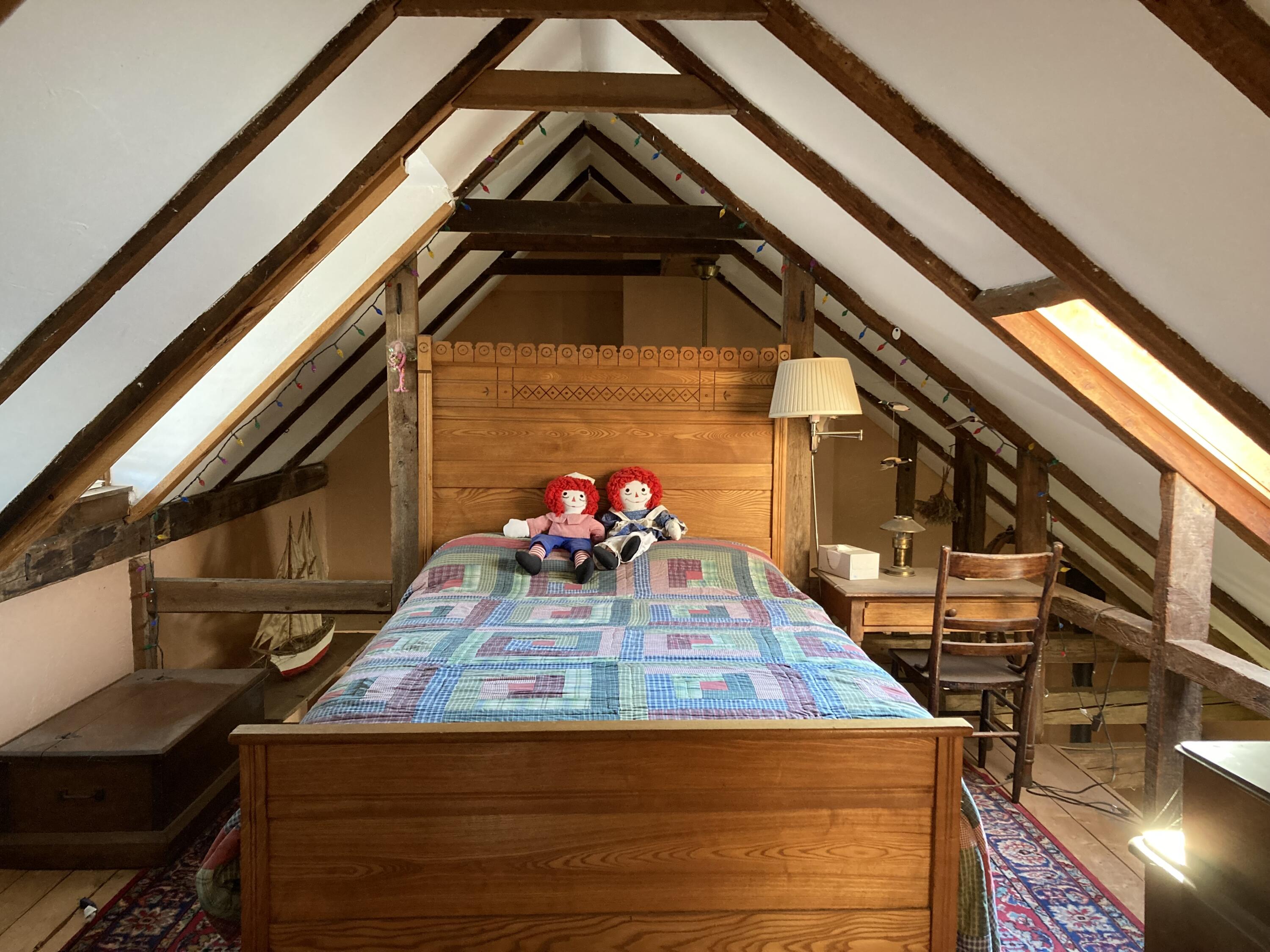 25 Donnell Pond Road Franklin, ME 04634 - Photo 23 of 34 Guest sleep loft.