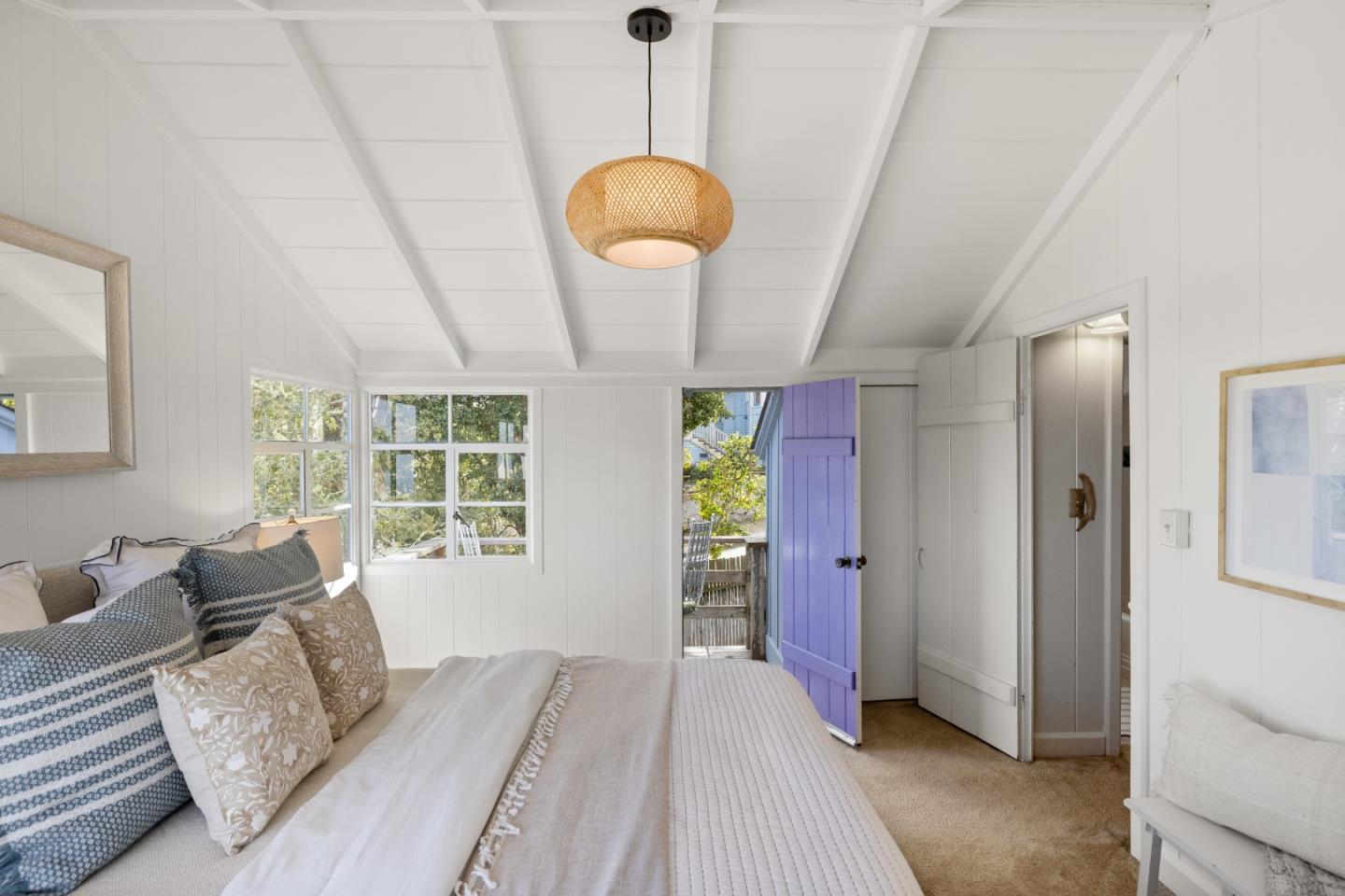 705 Grace Street Monterey, CA 93940 - Photo 15 of 28 a bedroom with furniture and a window