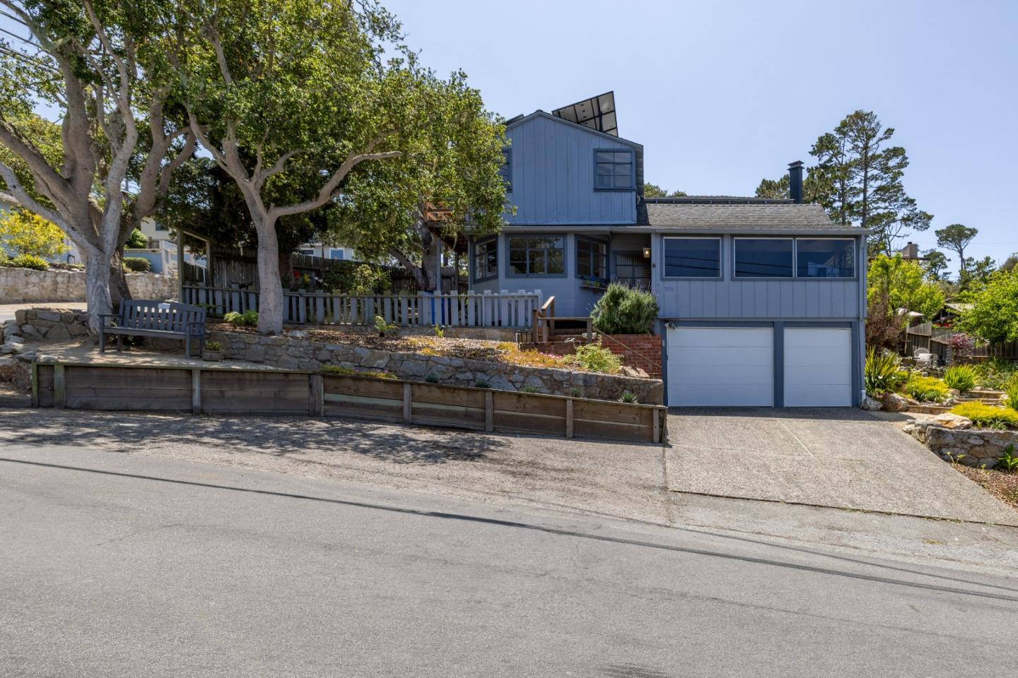 705 Grace Street Monterey, CA 93940 - Photo 26 of 28 a front view of a house with garden