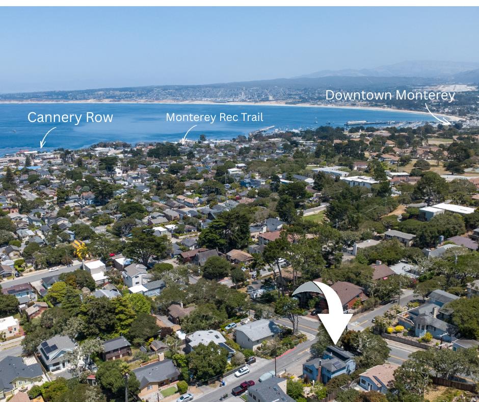 705 Grace Street Monterey, CA 93940 - Photo 27 of 28 an aerial view of a city